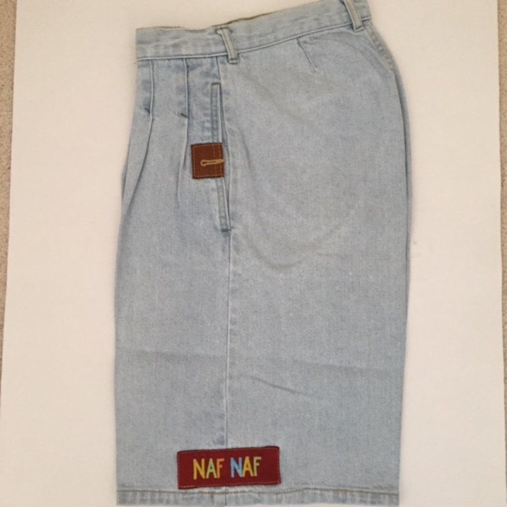 Vintage NAF NAF Denim Button Fly Shorts